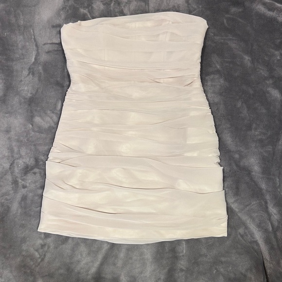 Cream Corset Dress - Picture 2 of 3